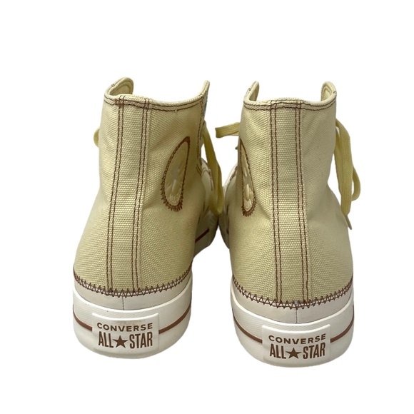 Converse Ctas Lift Hi Canvas Shoes Women Platform Sesame Skate Sneakers A04659C - Picture 5 of 10